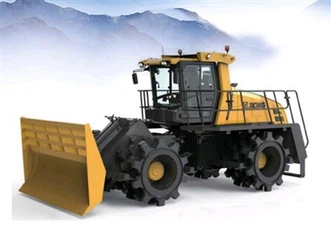 مكب نفايات صغير للطرق